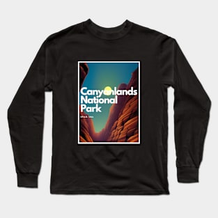 Canyonlands National Park hike Utah United States Long Sleeve T-Shirt